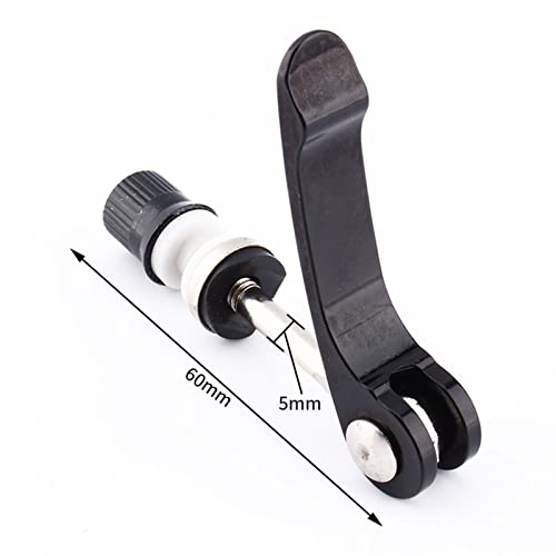 Uxsiya Cycling Bike Qr Quick Release Seatpost Seat Post Clamp Skewer Bike Seatpost Quick Releaser for Road Bike and Mountain Bike - Image 2