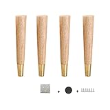 Photo Gallery accessori per mobili in legno di supporto per mobili color legno accessori in legno - con viti di montaggio antiscivolo per tappetini, adatti per gambe per tavolini da bagno piedini per mobili Photo Gallery accessori per mobili in legno di supporto per mobili color legno accessori in legno - con viti di montaggio antiscivolo per tappetini, adatti per gambe per tavolini da bagno piedini per mobili