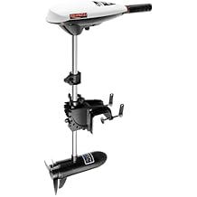 Electric Thrust Trolling Motor, 12V 660W Transom Mounted Trolling Electric Motor, 1420R/min Fishing Boat Engine Brushless w/Adjustable Handle for Fishing & Saltwater