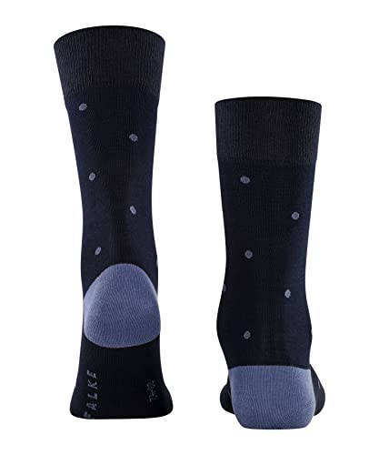 Image of FALKE Men's Dot Socks, Breathable, Crew, Casual or Dress, Polka Dots, 1 Pair