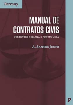 Portada de Manual de contratos civis: vertentes romana e portuguesa