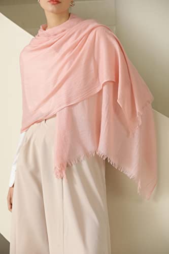 QYMY Solid Colors Long scarf Plain Lightweight Wrap Shawl Beach Gauze Shawl Wrap free style Scarfs for Women Fashion 77"x39"2