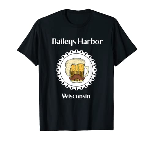 Cata de cerveza de Baileys Harbor Door County Wisconsin Camiseta