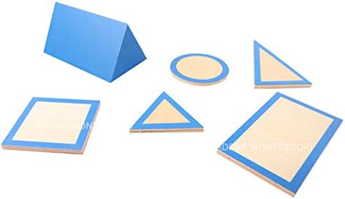Adena Montessori Geometric Solids with Stand image 3