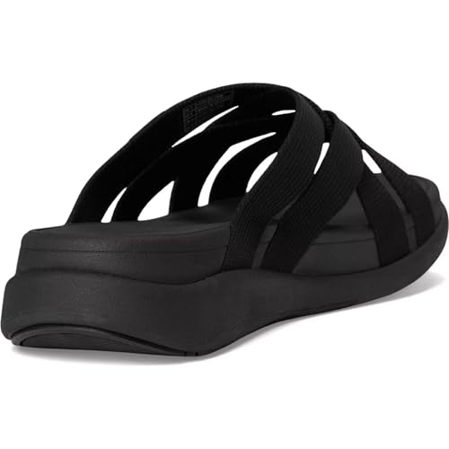 FitFlop Women's F-Mode Go Webbing Flatform Strappy Slides Wedge Sandal4