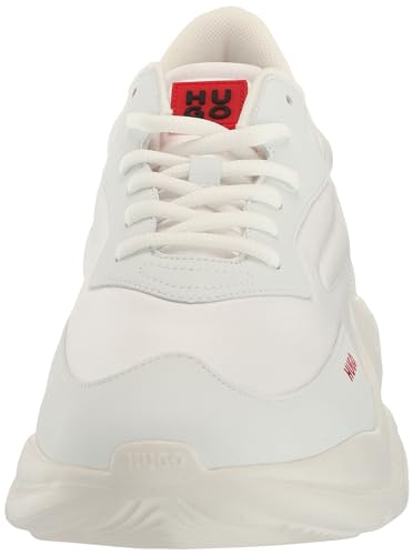Image of Hugo Men's Running Style Sneakers with Thick Rubber Sole