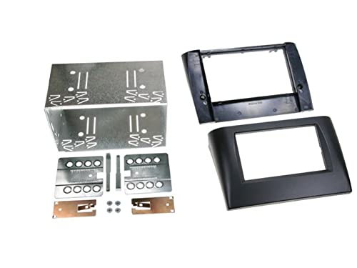 ACV RT 2-DIN RB Fiat Stilo 2001 Noir - Façade autoradio d'origine