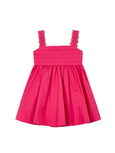 Robe Satin pour Fille Mayoral Oeillet - Tenue de Cérémonie et Fête Chic