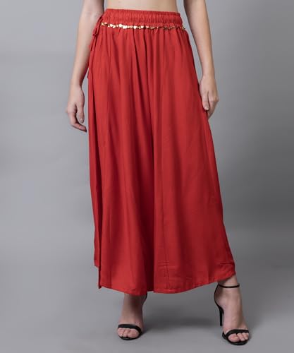Image of Rayon Comfort Fit Palazzo