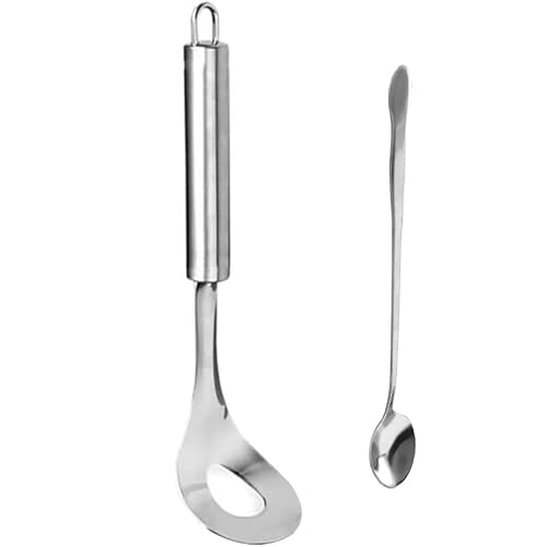 2Pcs Meatball Maker Spoon, Stainless Steel Meatball Scoop Ball Maker Tool, Non-Stick Meatball Maker Meat Baller With Long Handle, Buffet Tongs Kitchen Tools. #TOP1