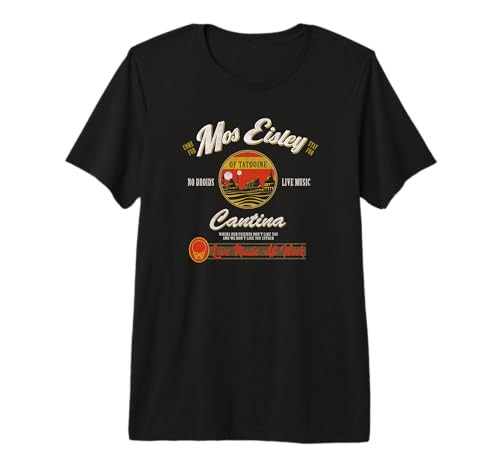 T-shirt Star Wars Mos Eisley concert habit pour festival et soirée entre amis