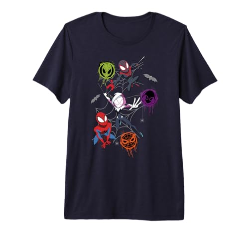 Spider-Man et Spider-Gwen t-shirt Marvel pour vos soirées