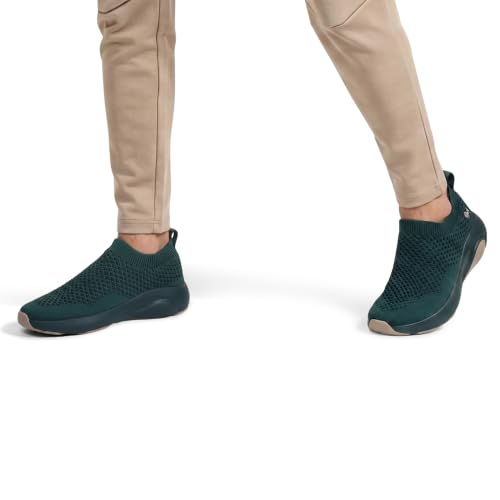 Image of Neeman's Begin Walk Soothe Unisex Slip On Walking Shoes | Breathable Knit Sneakers | Lightweight Cushioned Casual Shoes | Comfortable, Travel & Running Footwear