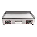 29" Commercial Electric Griddle, 110V 3000W Countertop Flat Top Grill with Adjustable Temperature Control 122-572?, Electric Stainless Steel Countertop Flat Top Griddle for Home, Restaurant