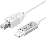 cable midi piano ipad Nota: Si no funciona, reinicie el proceso compatible con dispositivos i-OS y instrumentos, a continuación, conéctalos con este cable. El Cable Midi Tipo B solo se usa para transferir datos y no puede cargar su teléfono.