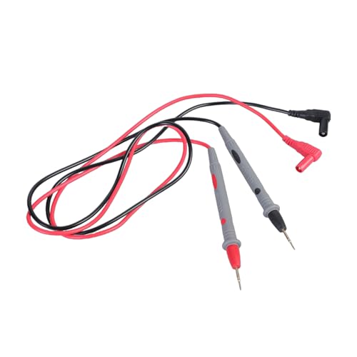 Cables de prueba de multímetro digital 1000 V 10 amperios con sondas de medición de alta precisión, cables de clip para pruebas eléctricas