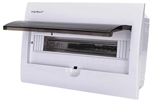 Glowster 18-drożny Panel Wyłączników Biały