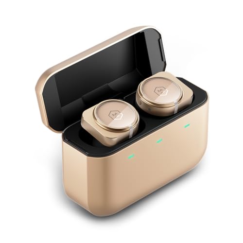 Image of Master and Dynamic MW09 True Wireless Earphones Bluetooth Noise Cancelling Headphones /Earbuds Gold