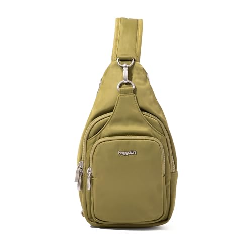 Image of Baggallini Women's Central Park Sling 12 inchx7 inch Crossbody Bag W /Convertible Adjustable Shoulder Strap