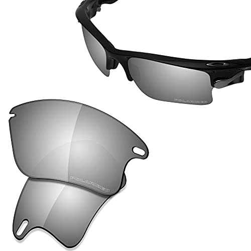 Image of SAUCER Premium Replacement Lenses & Rubber Kits for Oakley Fast Jacket XL OO9156 | Fast Jacket XL Low Bridge Fit Sunglasses