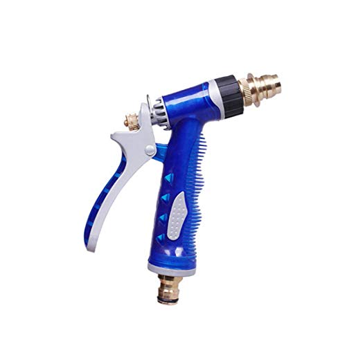 HOUYAZHAN Car Wash Foam Water Gun Head High Pressure Nozzle Spray Gun Car Watering Home Foam Gun Garden Supplies (Color : Blue)