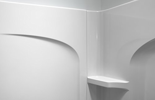 Sterling 71220120-0 Ensemble Bath And Shower Kit, 60-Inch X 32-Inch X 74-Inch, Right-Hand, White #TOP2