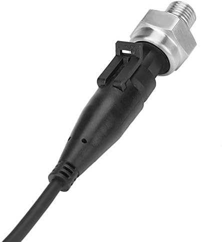 G1/4 Pressure Transducer Sensor Pressure Gauge Transduce Input 5V Output 0.5-4.5V / 0-5V Pressure Transmitter for Water Gas Oil(0-80PSI)