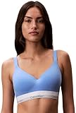 Calvin Klein Damen Lift Lv00qf8500 Bralette, Blue (Blue Descent), L
