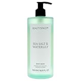 SpaceNK Beauty Space Body Wash - Sea Salt and Waterlily for Unisex - 16.91 oz Body Wash
