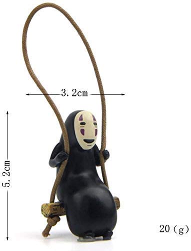 Anime Car Ornaments Faceless Male Car Pendant Car Rearview Mirror Pendant Birthday Gift Auto Decoraction Accessories Ornaments(1)