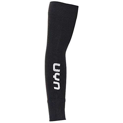 Mangas para brazo UYN Unisex Brazo Caliente de tejido elástico térmico transpirable negro