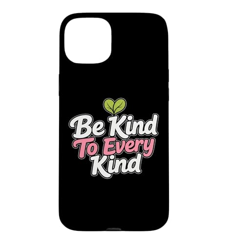 Be Kind To Every Kind to Every Kind Funny Vegan Farm Animals �X�}�z�P�[�X iPhone 15 Plus �p