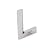 T Tulead Carbon Steel Machinist Square Engineer Square Woodworking Tool 80x50mm/3.2" x2