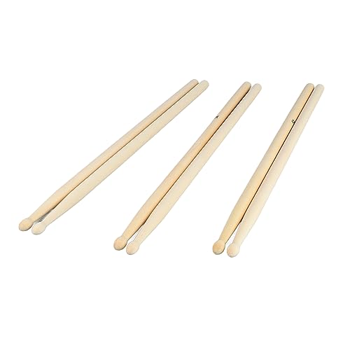 Set de Baquetas 5A Madera Maciza 3 Pares con Bolsa miniatura 3