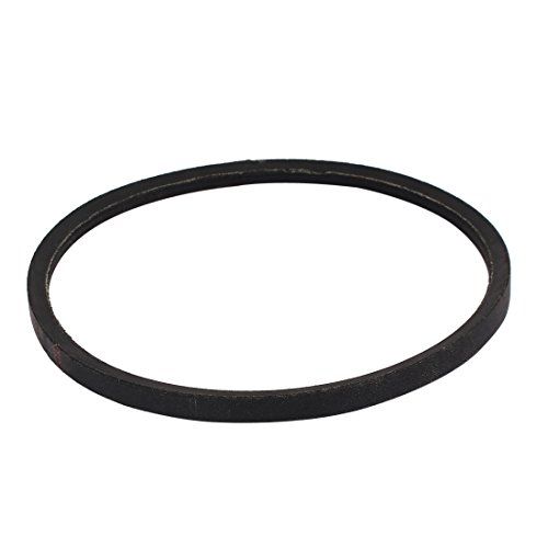 sourcingmap A25 Rubber Machine Transmission Band A Type Drive Vee V Belt Black 1/2