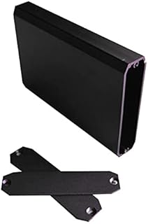 Aluminiowa obudowa obudowa obudowa elektroniczny projekt obudowa pudełko PCB tablica instrument chłodzenie DIY obudowa osłona ochronna pudełko