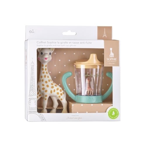 Sophie la Girafe et gobelet anti-déversement