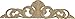 Classic Small Applique in Black Walnut - Dimensions: 16 x 4 x 7/8 inches