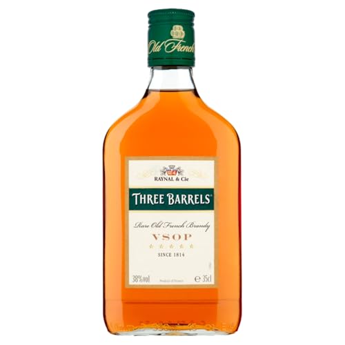 Three Barrels Rare Old French Brandy VSOP, 35cl
