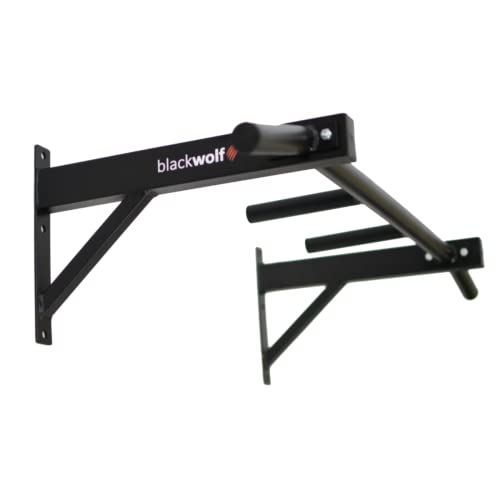 Barra Para Musculação De Parede Com Paralelas Pegada Neutra 40 cm