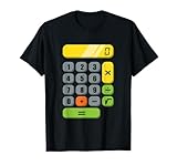 Ya en mundofriki.es: Disfraz de calculadora para Halloween, fácil cosplay, matemáticas, friki Camiseta