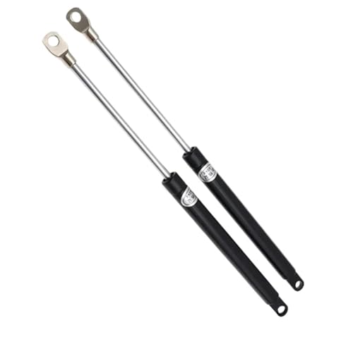 Amortiguadores De Gas 1 Par 400N 300-600mm Resortes Gas Para Coche Capó Maletero Puerta Trasera Amortiguador Resorte Elevación Gas Autobús Cama Camión Ventana Barco Resortes Gas Maletero(350mm)