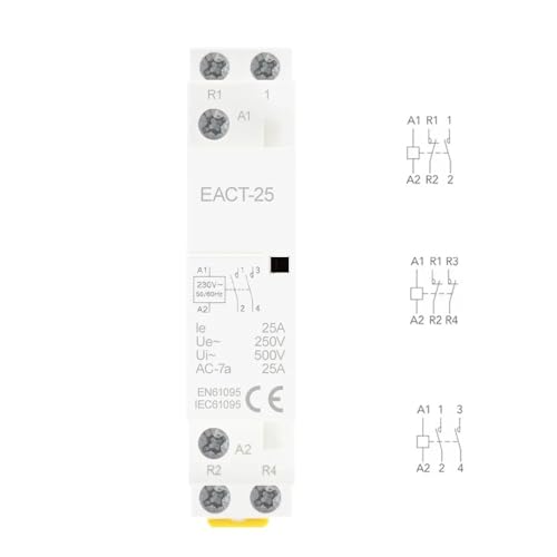Contacteur modulaire 220V pour piloter le chauffage de la maison