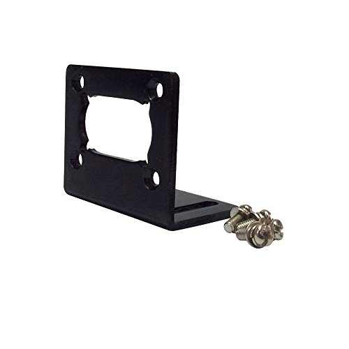 BEMONOC DC Worm Gear Motor 370 Mounting Bracket with Screws DC Motor Holder