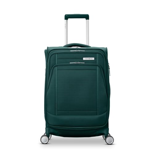 Image of Samsonite UpLIFT Lightweight Softside Carry-On Luggage with Spinner Wheels - Expandable - Airline-Approved, Polyester Soft Suitcase for Ultra Light Travel - Emerald Green