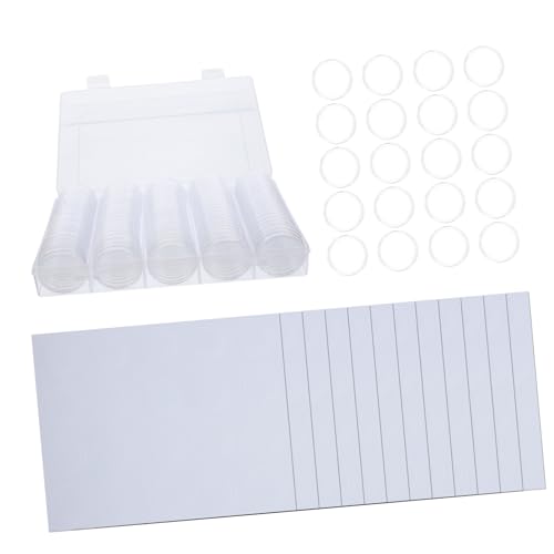 Accesorio para almacenamiento de monedas protector transparente