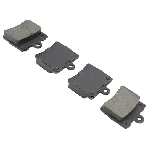 Image of QUALITY-BUILT Rear Semi-Metallic Brake Pads, Premium 1001-0739M, Compatible with 1994-1998 Mercedes-Benz (C220, C230, C280)