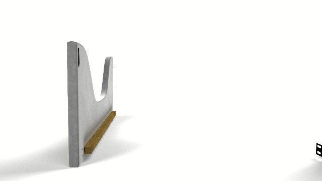 weeonekids Toddler Bed, Child Bed for Kids with Extra Safty Broad, Standard Crib Size Toddler Bed, Certified Fabric Toddler Beds,Toddler Flood Bed (Gray)