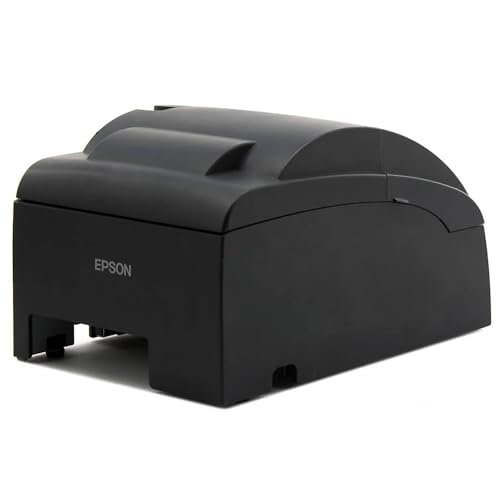 Image of Epson TM-U220B Dot Matrix Compact POS Impact Receipt and Kitchen Label Printer, DK Port and Ethernet Connectivity - up to 6.0 lps, 4 Lines Per Second, Auto-Cutter, DAODYANG