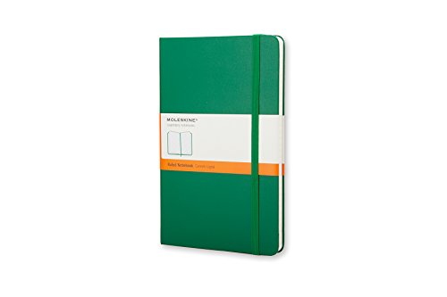 Moleskine Classic Notebook, Large, Ruled, Oxide Green, Hard Cover (5 x 8.25) (Classic Notebooks)